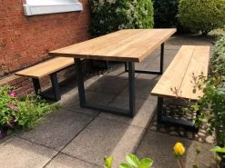 Edge Table Set | FSC® Certified -Garden Comfort Shop life edge bench set7 2