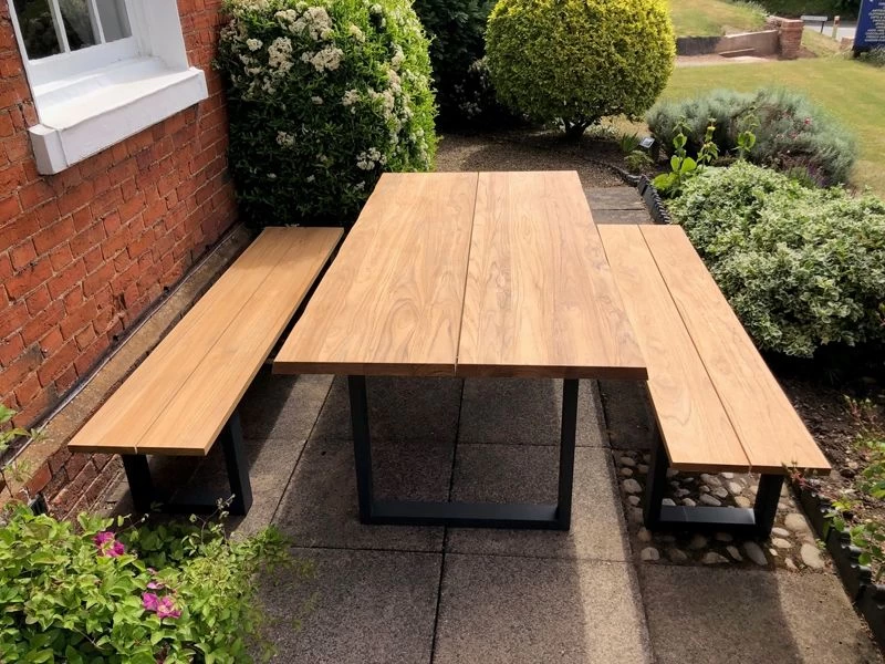 Edge Teak Table | FSC® Certified 12 Edge Teak Table | FSC® Certified - Image 10