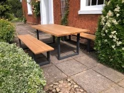 Edge Table Set | FSC® Certified -Garden Comfort Shop life edge bench set9 1