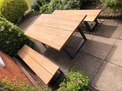 Edge Table Set | FSC® Certified -Garden Comfort Shop life edge bench set 1