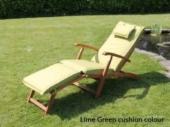 Vintage Steamer Lounger Chair 25 Vintage Steamer Lounger Chair -Garden Comfort Shop lime green 1