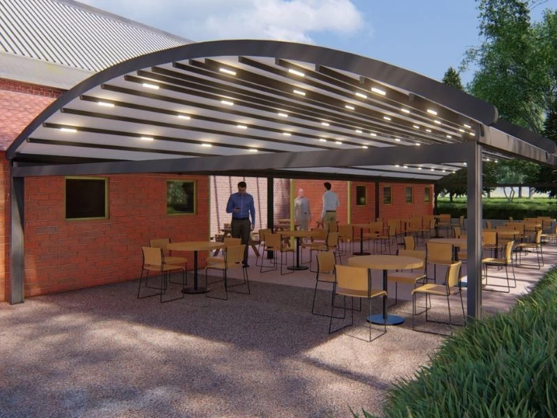 Ex Display Luna Crescent Retractable Awning - 5X 6M| Luna Range 9 Ex Display Luna Crescent Retractable Awning - 5X 6M| Luna Range - Image 7