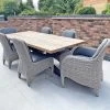 Meteor Timor 6 Chair Dining Set | FSC® Certified | PRE ORDER 1 Meteor Timor 6 Chair Dining Set | FSC® Certified | PRE ORDER -Garden Comfort Shop lux met reg set2bi