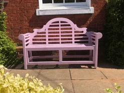 Painted Lutyens 1.8m Bench 18 Painted Lutyens 1.8m Bench -Garden Comfort Shop luytens bench pinkxl 3