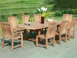 Malvern 8 Chair Dining Set | FSC® Certified -Garden Comfort Shop malvern dining set 1 1 xl