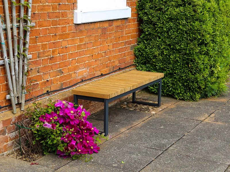 Mandalay Straight Backless Bench | FSC® Certified 8 Mandalay Straight Backless Bench | FSC® Certified - Image 6