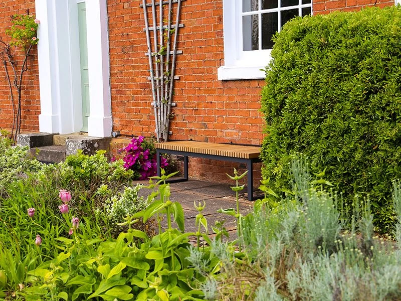 Mandalay Straight Backless Bench | FSC® Certified 10 Mandalay Straight Backless Bench | FSC® Certified - Image 8