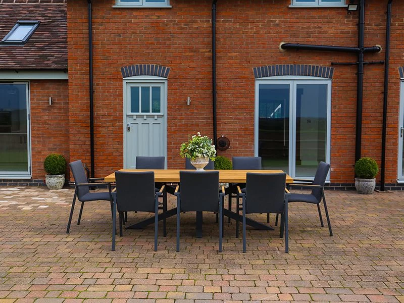 Mandalay 8 Chair Dining Set 7 Mandalay 8 Chair Dining Set - Image 5