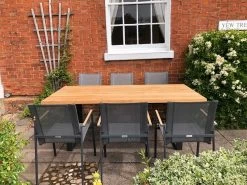 Edge Teak 8 Chair Set | FSC® Certified -Garden Comfort Shop marbella edge 6 chair set2 1 1