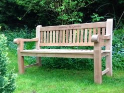 Memorial Bench 1.5m 28 Memorial Bench 1.5m -Garden Comfort Shop memorial bench 1.5m engraved XL 3 2