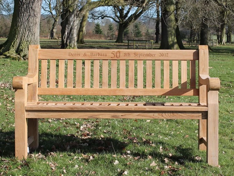 Memorial Bench 1.8m 8 Memorial Bench 1.8m - Image 6