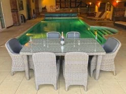 Meteor 6 Chair Dining Set -Garden Comfort Shop met 6 chair din set 11xl 1 1