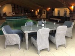 Meteor 6 Chair Dining Set -Garden Comfort Shop met 6 chair din set 6xl 1