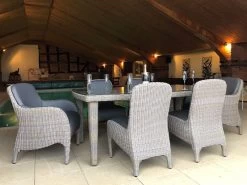 Meteor 6 Chair Dining Set -Garden Comfort Shop met 6 chair din set 8xl 1