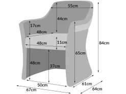 Meteor London Dining Armchair 11 Meteor London Dining Armchair -Garden Comfort Shop meteor dining armchair 01 1