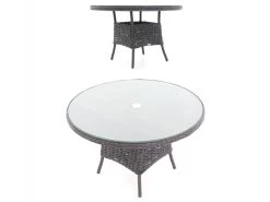Midnight Montana Round Dining Table