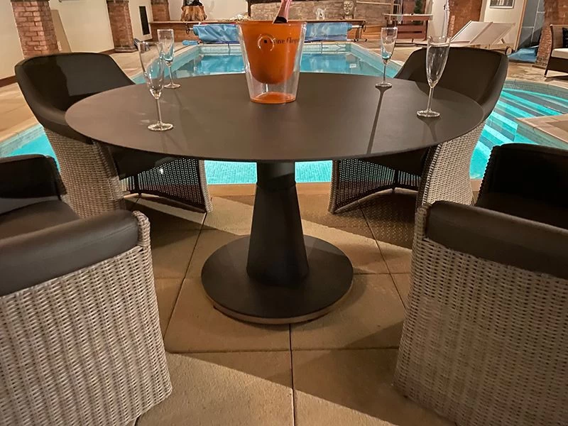 London 4 Chair Round Dining Set 11 London 4 Chair Round Dining Set - Image 9