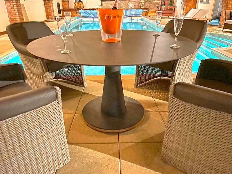 London 4 Chair Round Dining Set 5 London 4 Chair Round Dining Set - Image 3