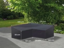 Breathable Timber Corner Unit With Extension Weather Cover