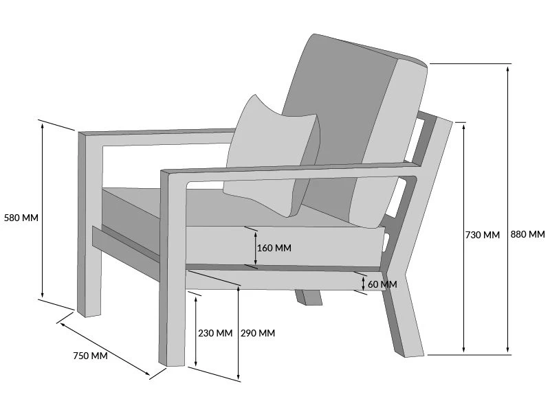 Timber Armchair | Life Armchair 4 Timber Armchair | Life Armchair - Image 2
