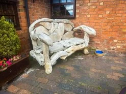 Naga Reclaimed Teak Root Bench 28 Naga Reclaimed Teak Root Bench -Garden Comfort Shop naga bench chewie 1 bi