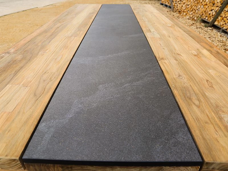 Nero 2.2m Dining Table | Bari Range 6 Nero 2.2m Dining Table | Bari Range - Image 4