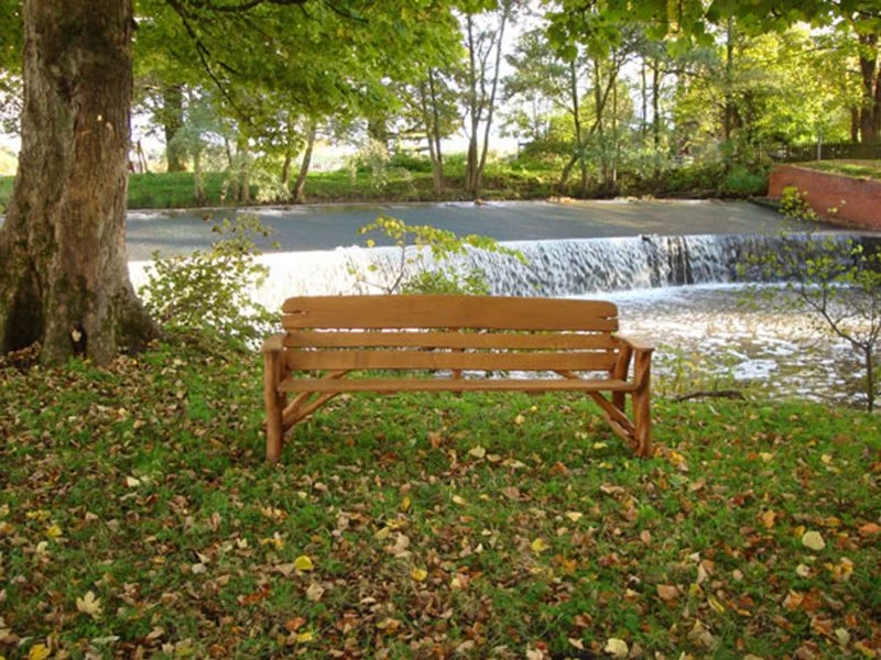 Oak Bench 220cm 12 Oak Bench 220cm - Image 10