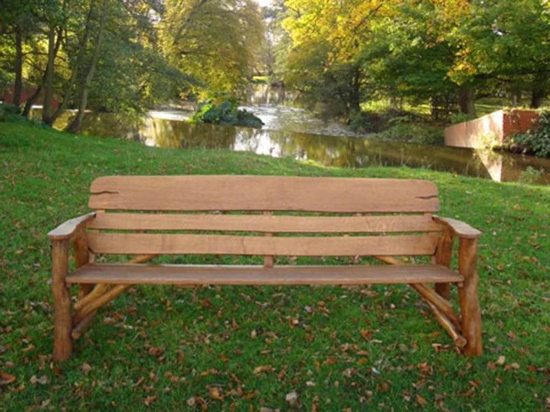 Oak Bench 220cm 9 Oak Bench 220cm - Image 7