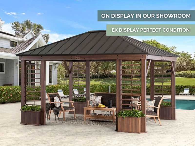 Winchester Hard Top Gazebo | Ex Display 3 Winchester Hard Top Gazebo | Ex Display