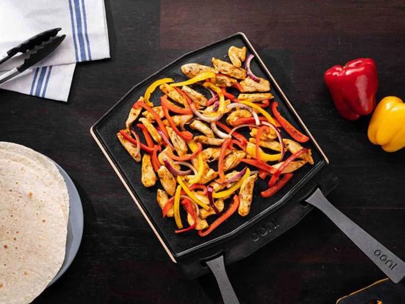 Dual-Sided Grizzler Plate | Ooni Range 4 Dual-Sided Grizzler Plate | Ooni Range - Image 2