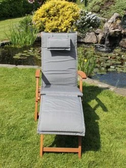 Steamer Outdoor Cushion 30 Steamer Outdoor Cushion -Garden Comfort Shop outdoor cushion steamer lounger black pinstripe XL 1 1