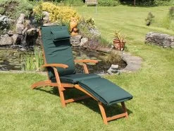 Steamer Outdoor Cushion 39 Steamer Outdoor Cushion -Garden Comfort Shop outdoor cushion steamer lounger forest green XL 1 1