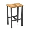 Sierra Backless Bar Stool | Bari Range 2 Sierra Backless Bar Stool | Bari Range -Garden Comfort Shop outdoor bar stool iron base powder coat base