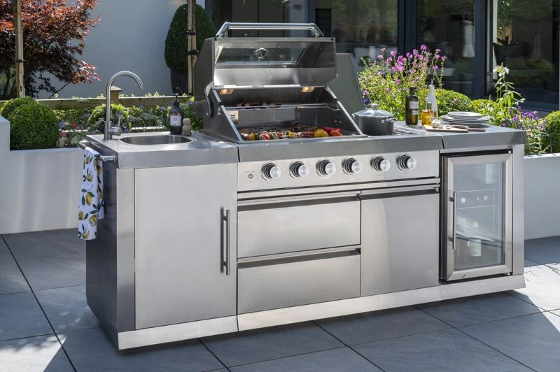 Premium Four Burner Kitchen BBQ | Norfolk Grills 6 Premium Four Burner Kitchen BBQ | Norfolk Grills - Image 4