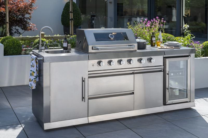 Premium Four Burner Kitchen BBQ | Norfolk Grills 7 Premium Four Burner Kitchen BBQ | Norfolk Grills - Image 5
