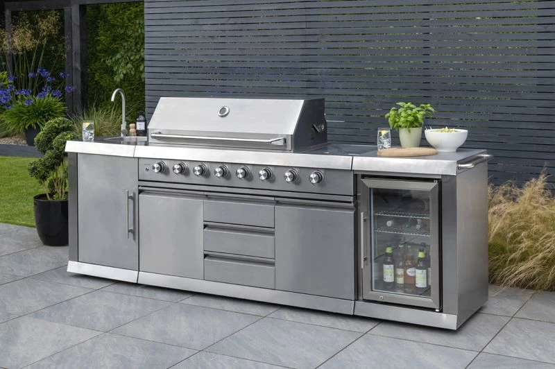 Premium Six Burner Kitchen BBQ 3 Premium Six Burner Kitchen BBQ
