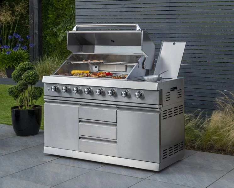 Premium Six Burner Kitchen BBQ 10 Premium Six Burner Kitchen BBQ - Image 8