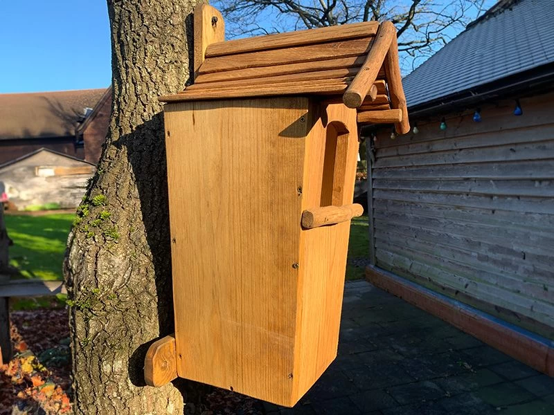 Rustic Oak Owl Box 5 Rustic Oak Owl Box - Image 3