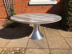 Palm Round Slate Table -Garden Comfort Shop palm table1xl xl 1