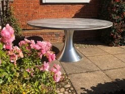 Palm Round Slate Table -Garden Comfort Shop palm table2l xl 1