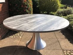 Palm Round Slate Table -Garden Comfort Shop palm table3l xl 2