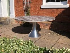 Palm Round Slate Table -Garden Comfort Shop palm table4l xl 1