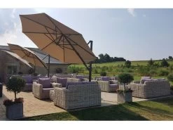 Cantilever Parasol - Roma 3.5m Diameter 28 Cantilever Parasol - Roma 3.5m Diameter -Garden Comfort Shop peak edge cantilevers and fiji sofas xl 3