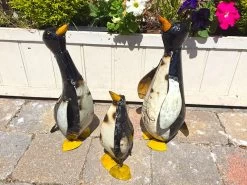 Penguin Peek Up Family -Garden Comfort Shop peek up peguins 16 bi