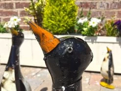 Penguin Peek Up Family -Garden Comfort Shop peek up peguins 4 bi