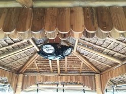 Bamboo Gazebo Square 10ft X 11.6ft -Garden Comfort Shop photo 20 03 2020 14 52 12bi