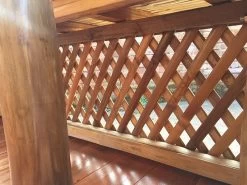 Bamboo Gazebo Square 10ft X 11.6ft -Garden Comfort Shop photo 20 03 2020 14 52 37bi