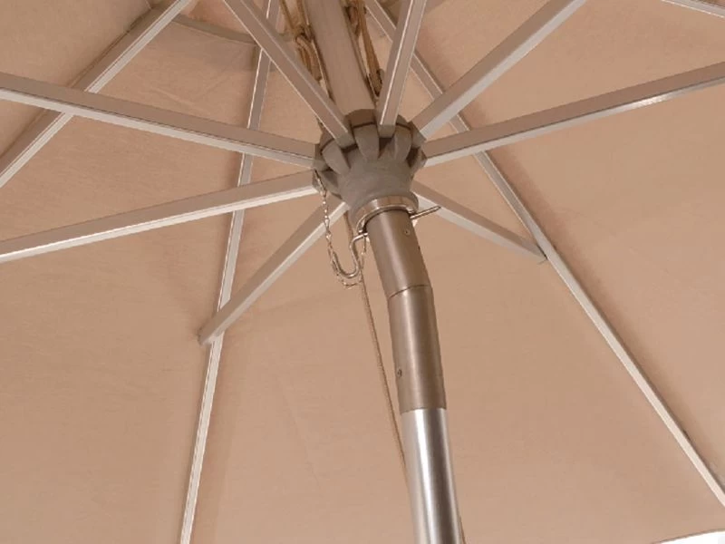 Platinum Tilting Parasol - 250cm Diameter 12 Platinum Tilting Parasol - 250cm Diameter - Image 10
