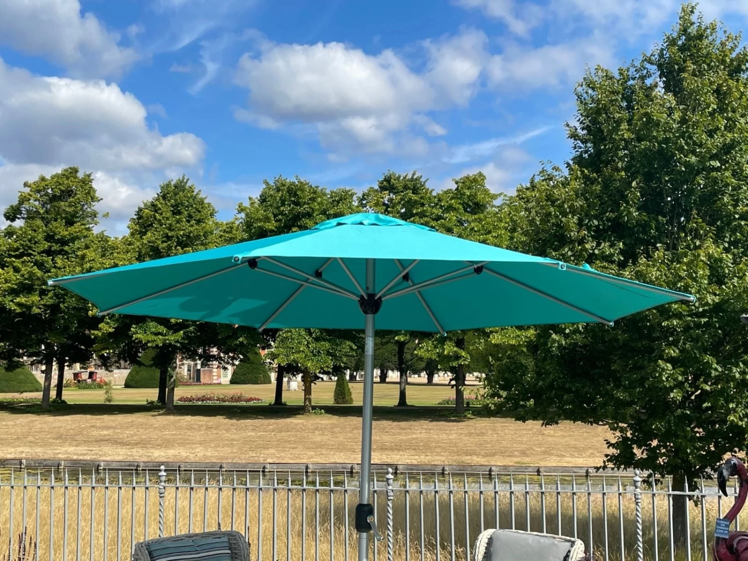 Platinum Tilting Parasol - 250cm Diameter 3 Platinum Tilting Parasol - 250cm Diameter
