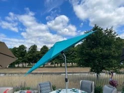 Platinum Tilting Parasol - 300cm Diameter -Garden Comfort Shop platinum 6